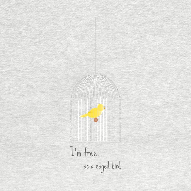 A Free Caged Bird by Hindone